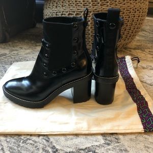 tory burch preston studded bootie